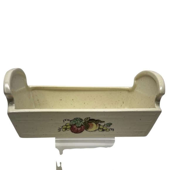 Metlox Other - Metlox Poppytrail‎ Provincial Fruit Bread Tray Vintage 1960 EUC USA 8.25x4.5x4"